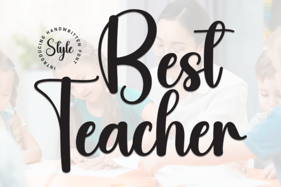 Best Teacher: A Handwritten Typeface for Modern Web Design