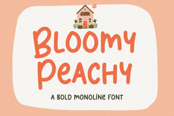 Bloomy Peachy: The Handwritten Typeface That Elevates Campaign Visuals