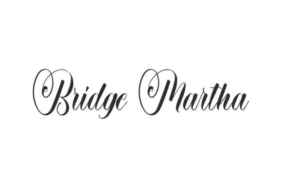 Bridge Martha: The Elegant Typeface for Handmade Branding