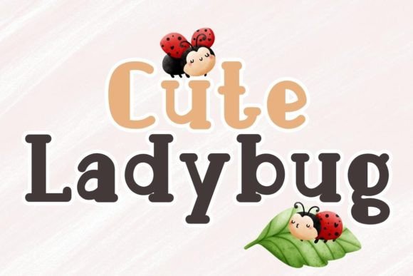 Cute Ladybug: The Handwritten Font That Stops Scrolling