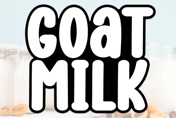 Goat Milk: A Handwritten Typeface for Warm Editorial Design