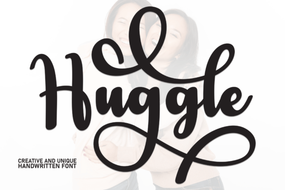 Huggle: The Handwritten Typeface That Elevates Your Craft Business