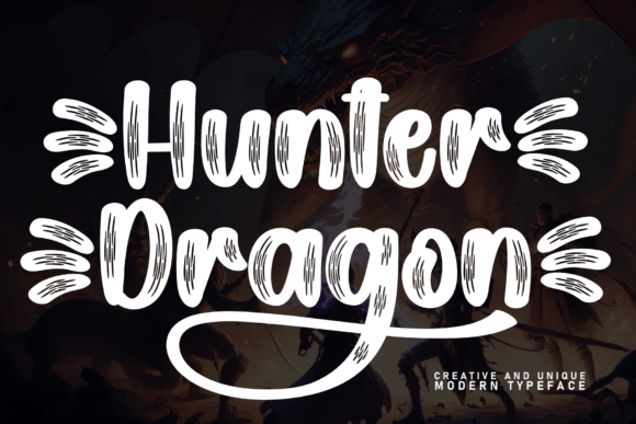 Hunter Dragon: A Timeless Handwritten Typeface for Editorial Design