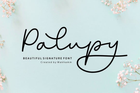 Palupy: The Handwritten Font That Elevates Modern Web Design