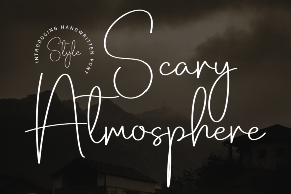 Scary Atmosphere: The Handwritten Typeface for Scroll-Stopping Campaigns