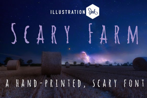 Scary Farm: The Spooky Typeface That Brings Handmade Labels to Life