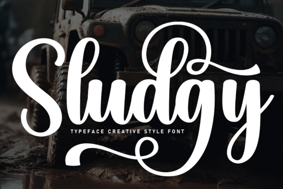 Sludgy: The Handwritten Typeface That Elevates Editorial Design