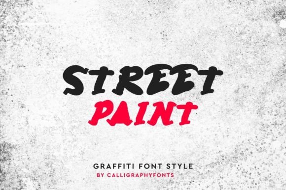 Street Paint: A Bold Typeface for Digital Branding