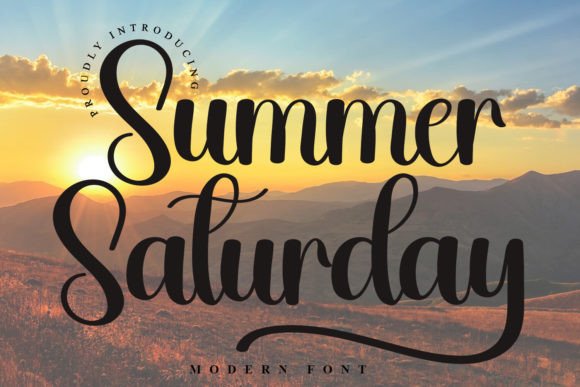 Summer Saturday: The Handwritten Typeface for Scroll-Stopping Campaigns