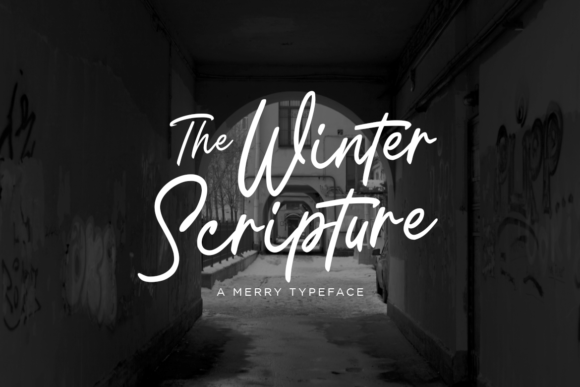 The Winter Scripture: A Premium Script Font for Holiday Crafts