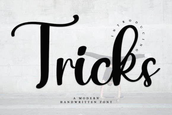 Tricks: A Handwritten Typeface for Modern Web Design